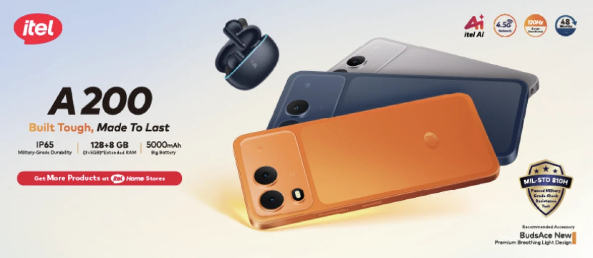 itel A200 (128 Go) - 128 GB - Stockage selon arrivage – Image 5