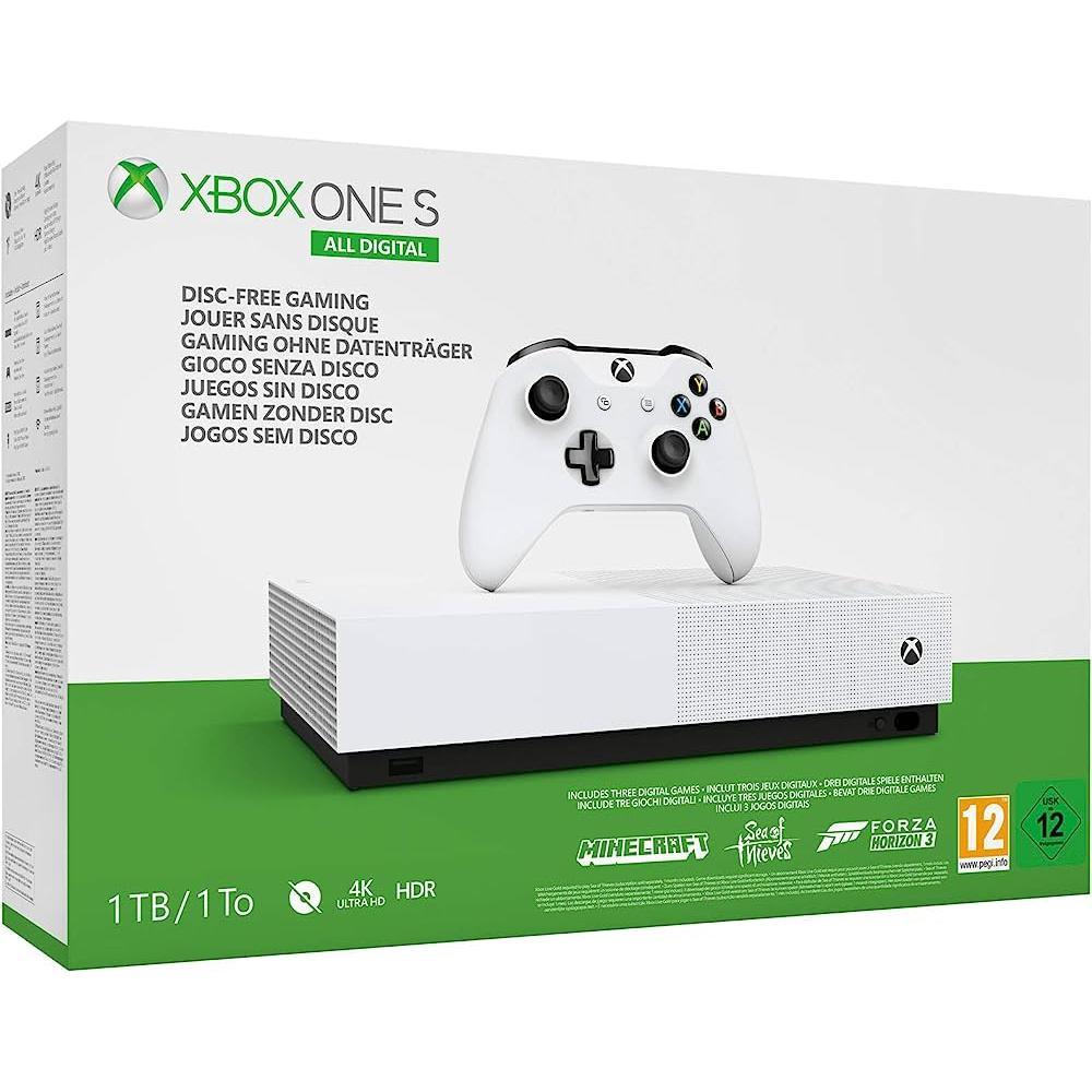 Xbox One S 1000GB - White - Limited edition - Stockage selon arrivage