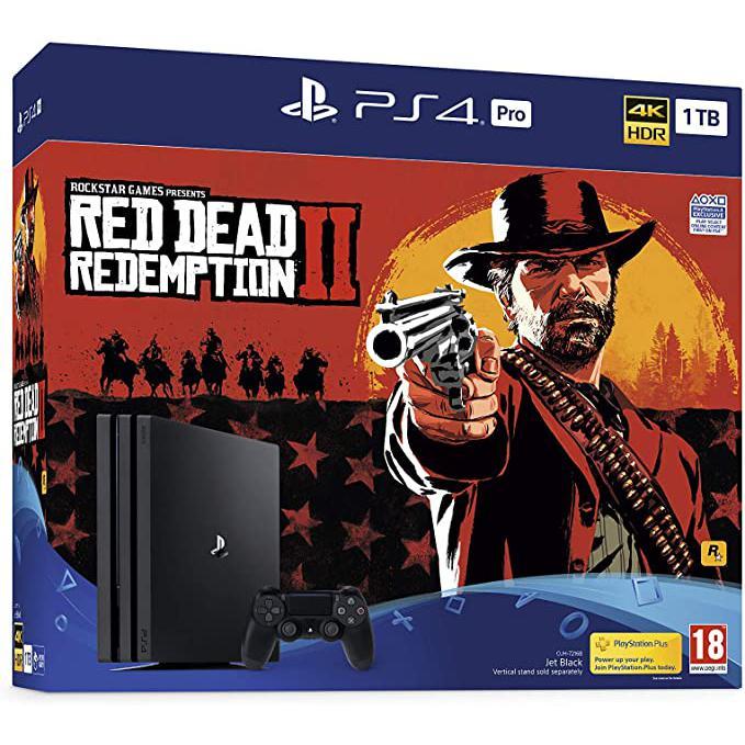 PlayStation 4 Pro + Red Dead Redemption 2 - 1 TB