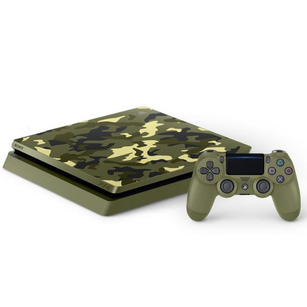 PlayStation 4 Slim 1000GB - Green - Limited edition Camo - Stockage selon arrivage